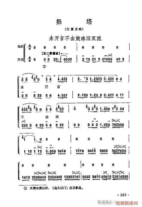 梅兰芳唱腔选集241-260(京剧曲谱)13